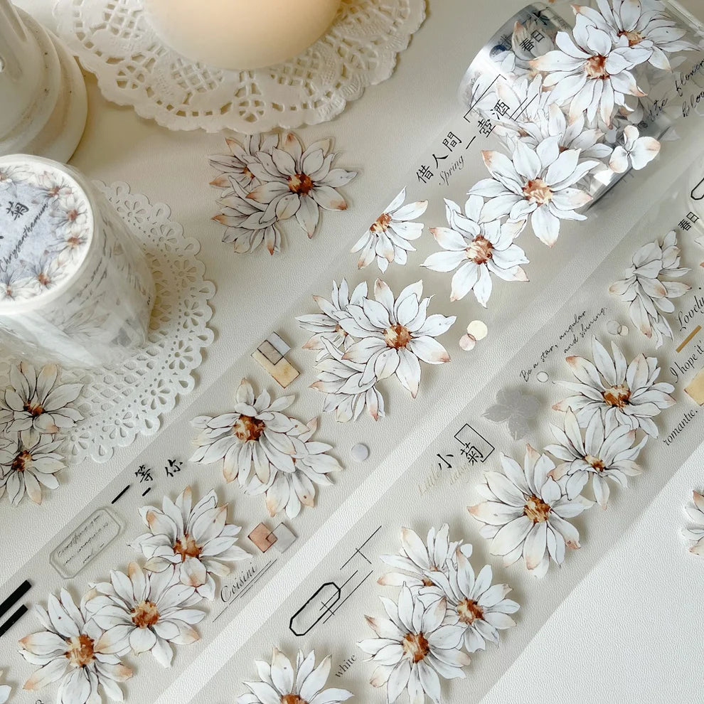 Y - White Small Chrysanthemum