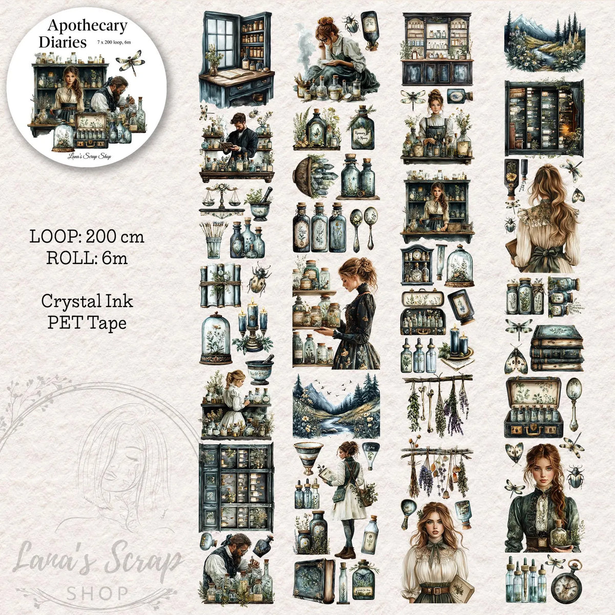 Lana's Scrap Shop - Apothecary Diaries | PET Tape