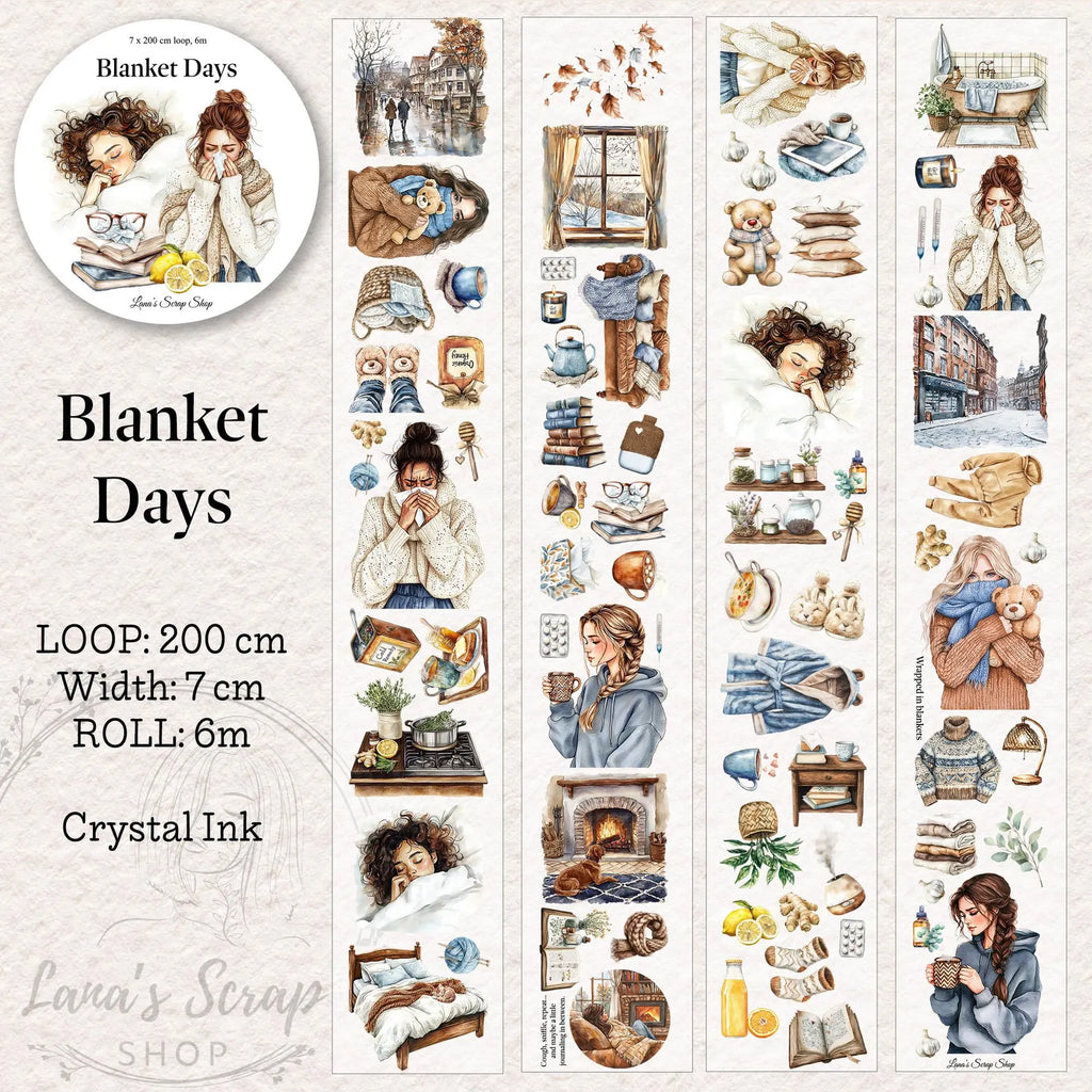 Lana's Scrap Shop - Blanket Days | PET Tape