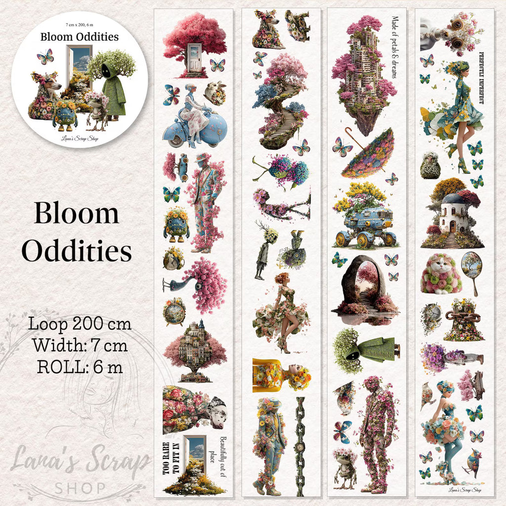 Lana's Scrap Shop - Bloom Oddities | PET Tape