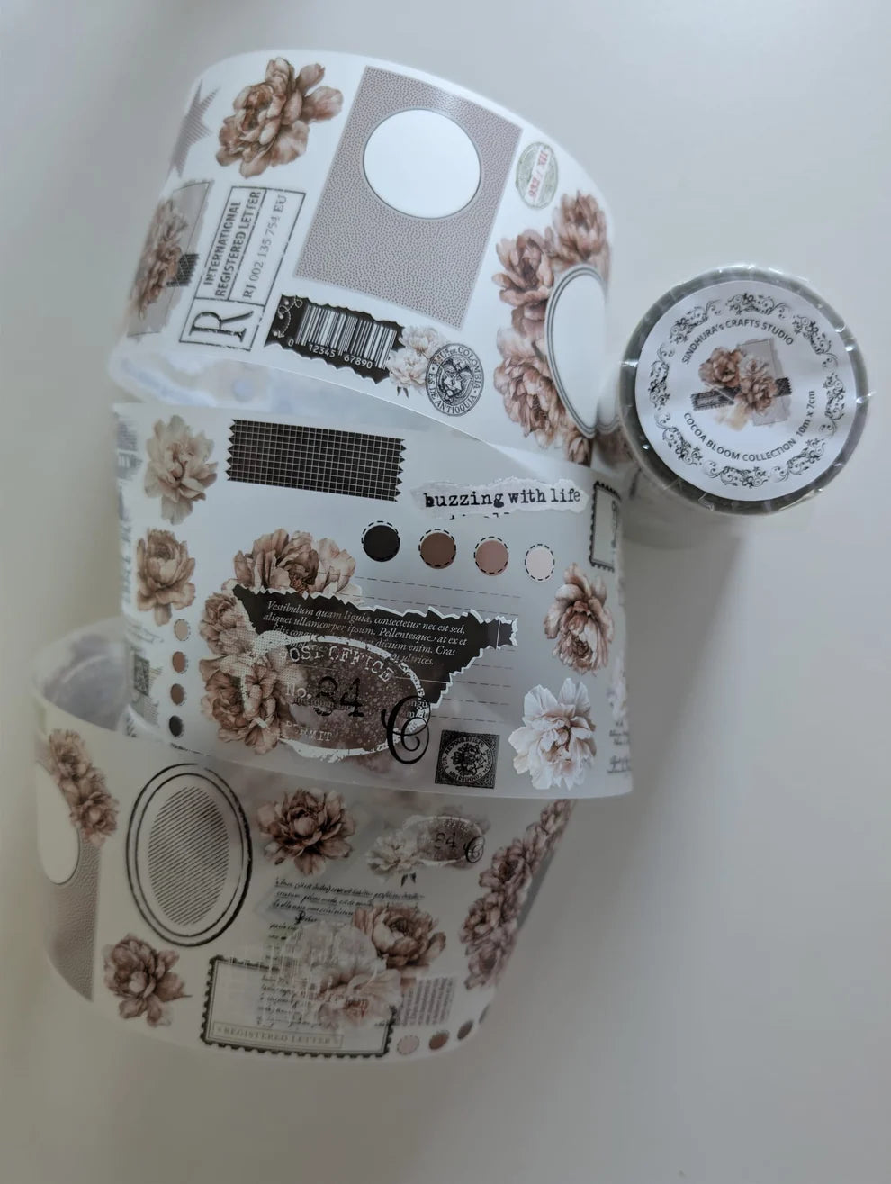 SCS – Cocoa Bloom Kollektion | Mattes PET-Band