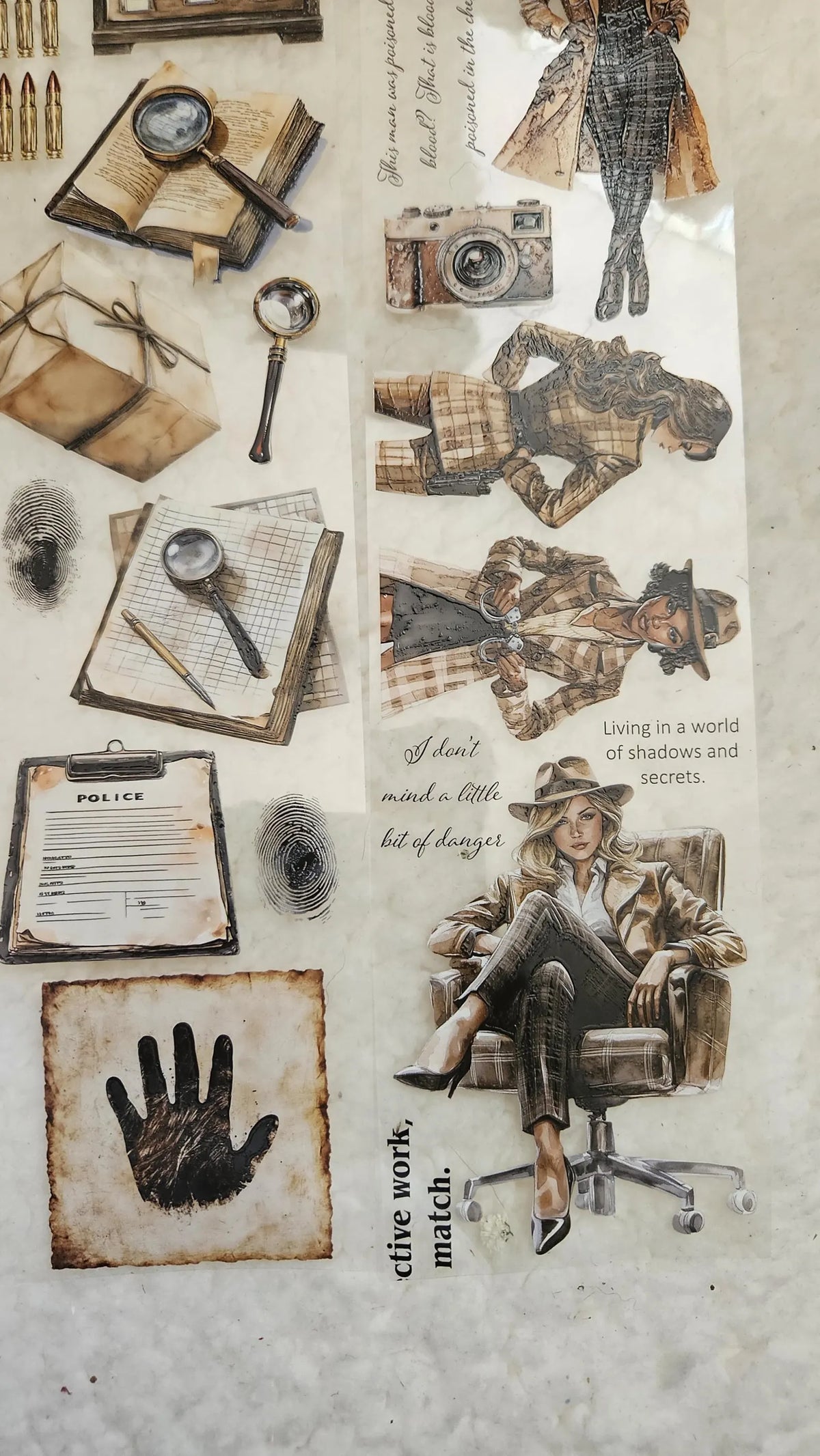 Lana's Scrap Shop - Detective Story | PET Tape