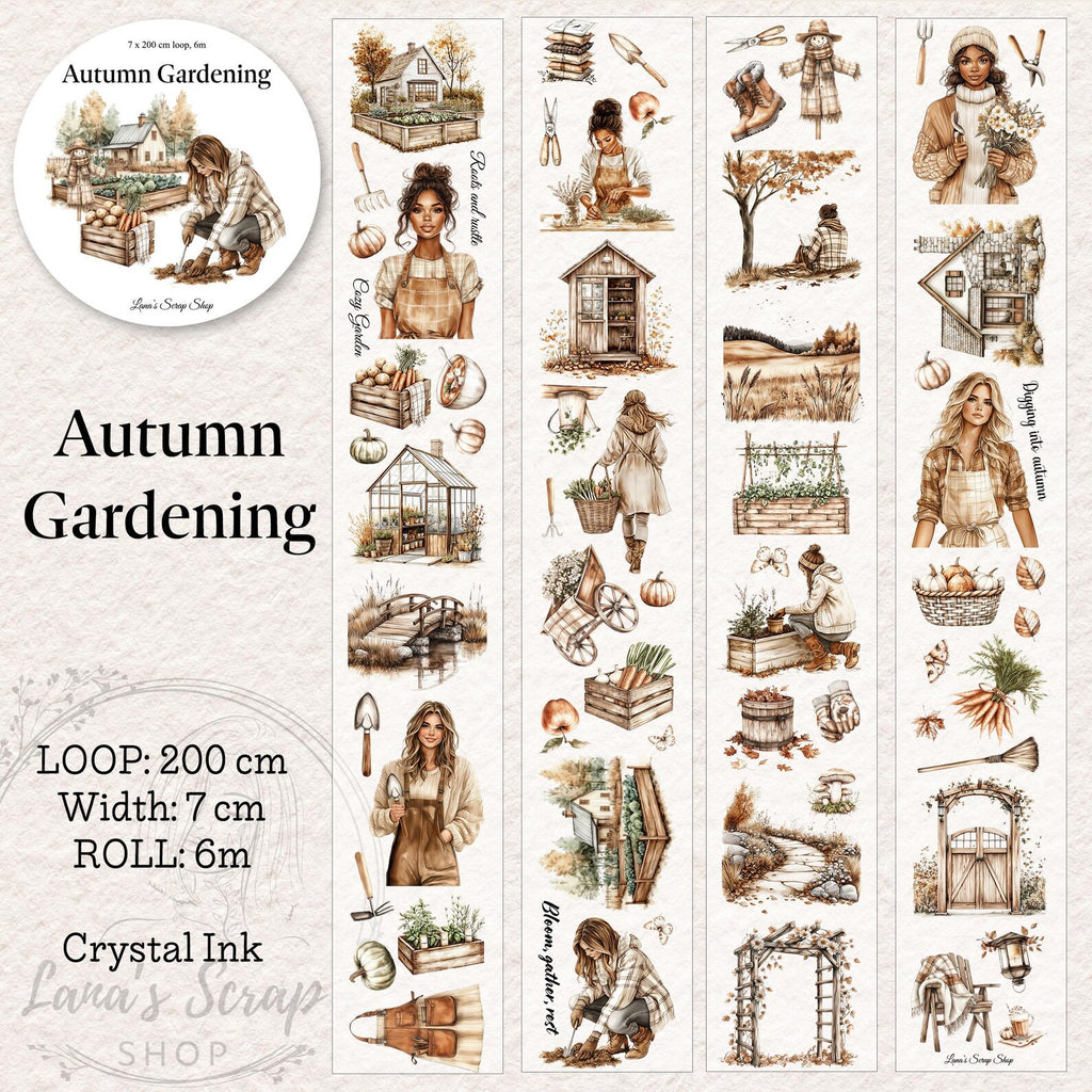 Lana's Scrap Shop - Autumn Gardening | PET Tape