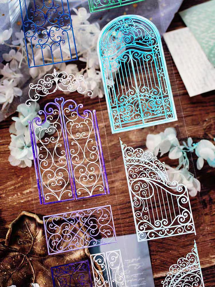 TimeGrid - The Secret Garden | 3D Clear PET Tape
