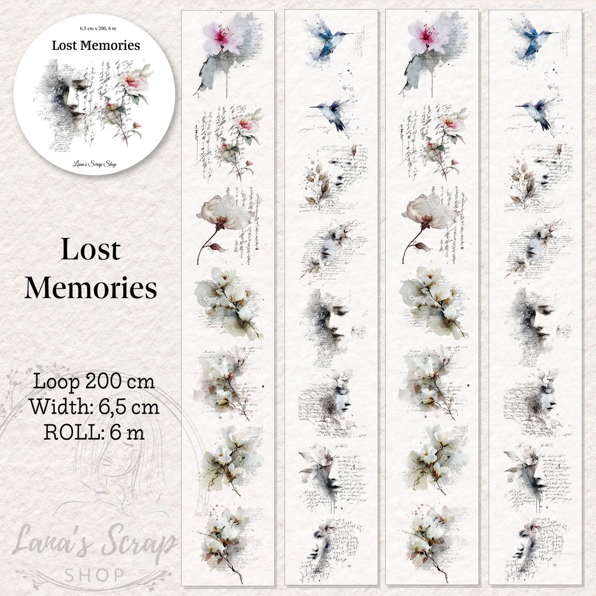 Lana's Scrap Shop - Lost Memories | PET Tape