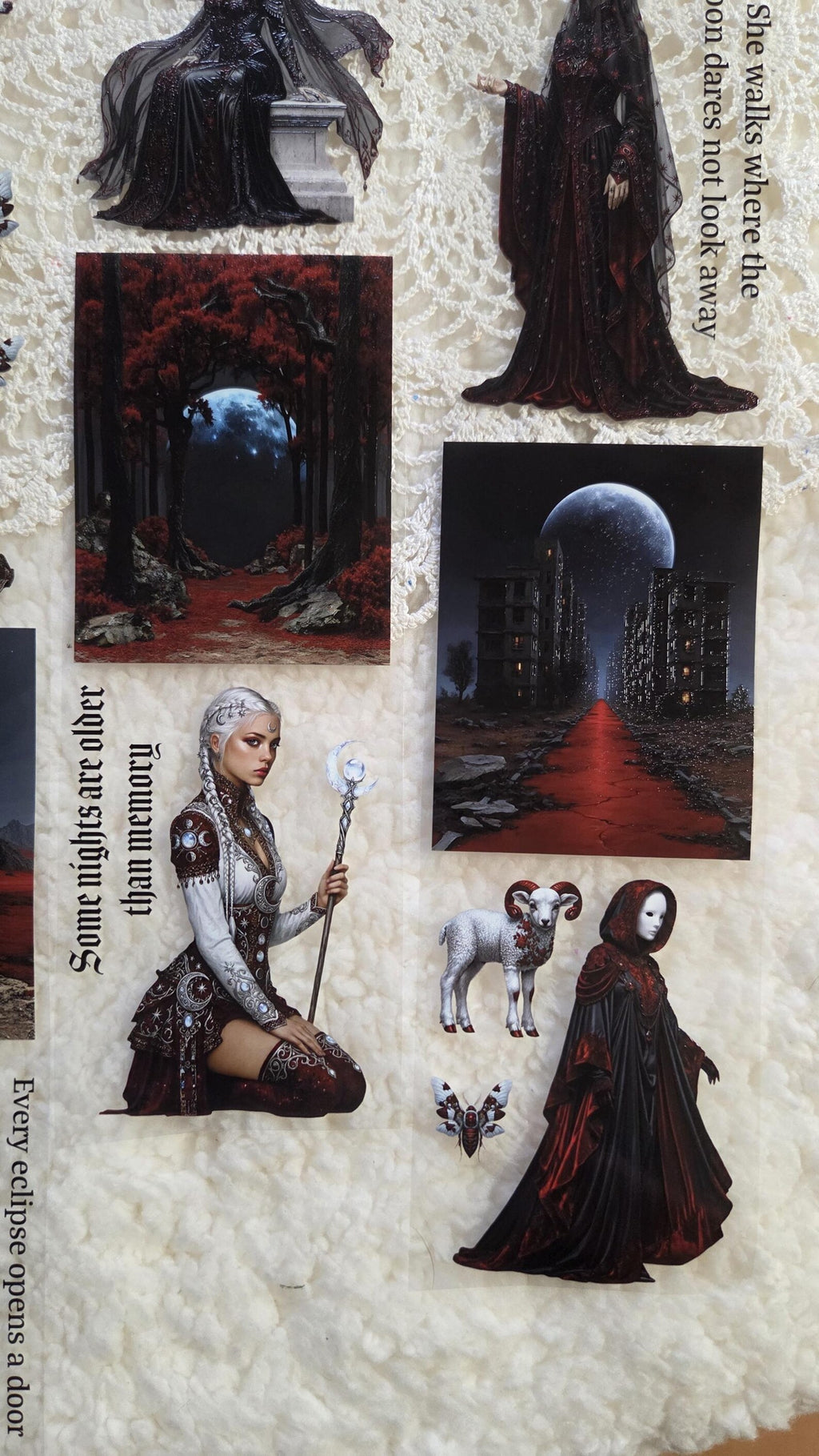Lana's Scrap Shop - Crimson Moon Sanctum | PET Tape