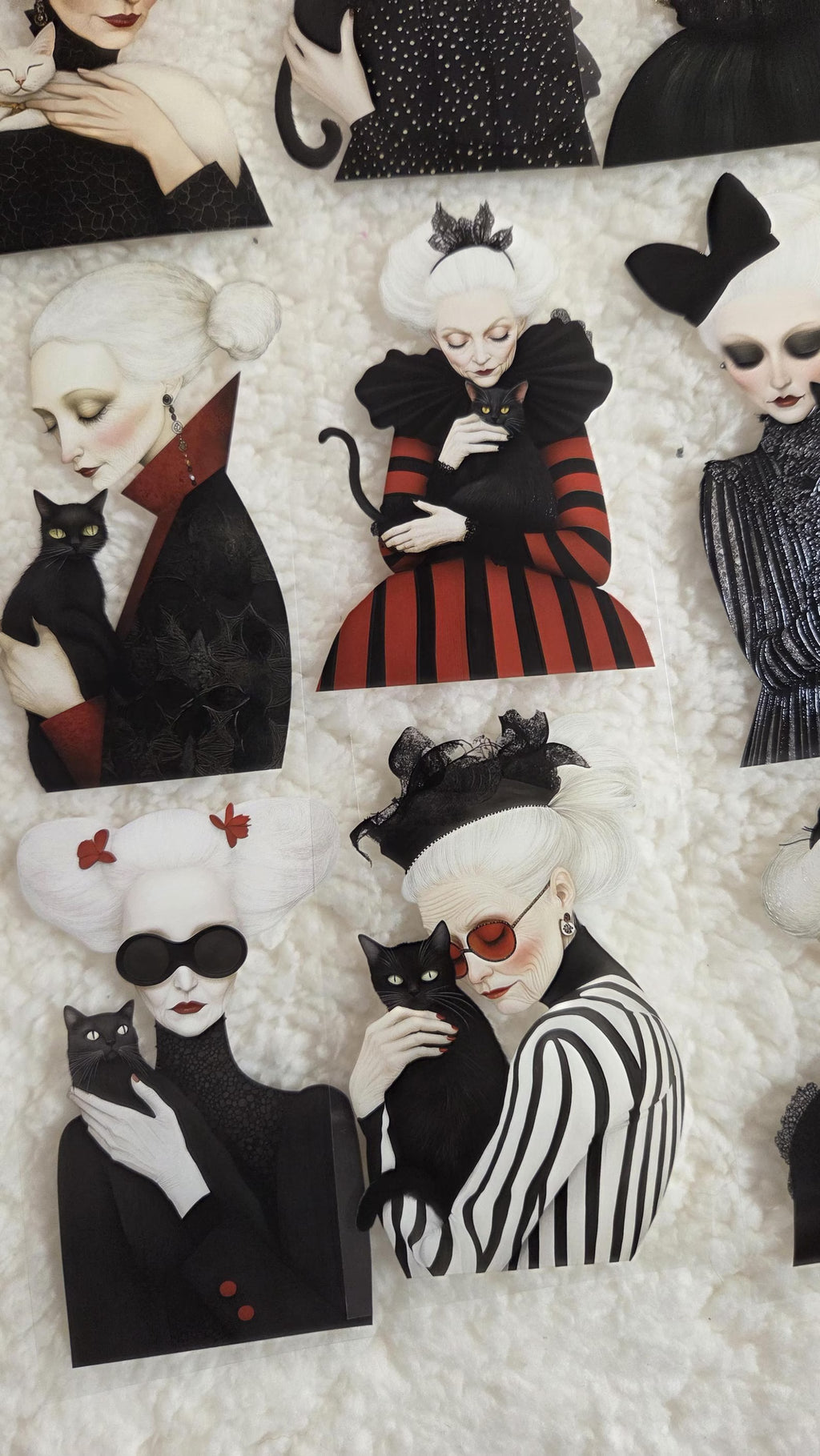 Lana's Scrap Shop - Old Ladies with Cats | PET Tape