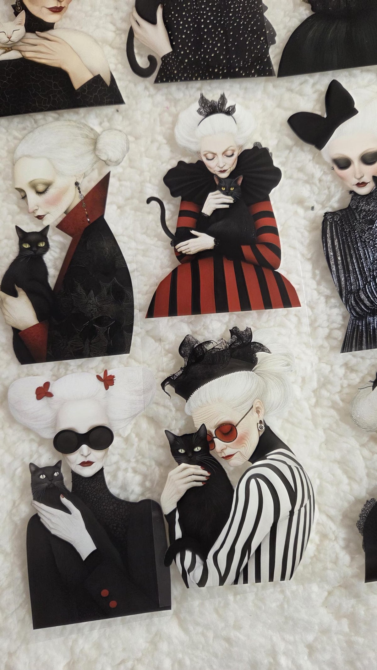 Lana's Scrap Shop - Old Ladies with Cats | PET Tape