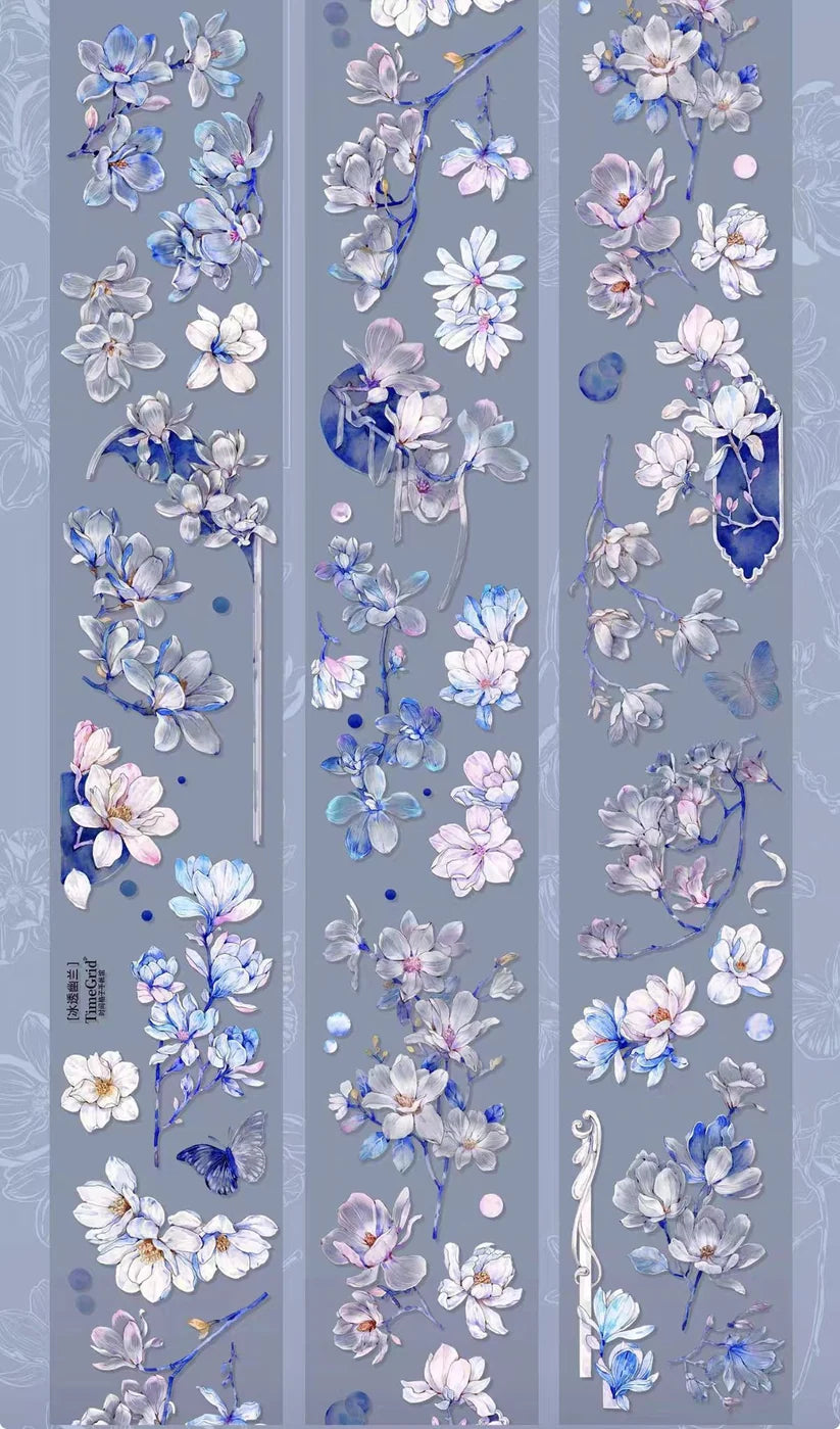 TimeGrid - Iced Orchid | 3D Shell Light PET Tape