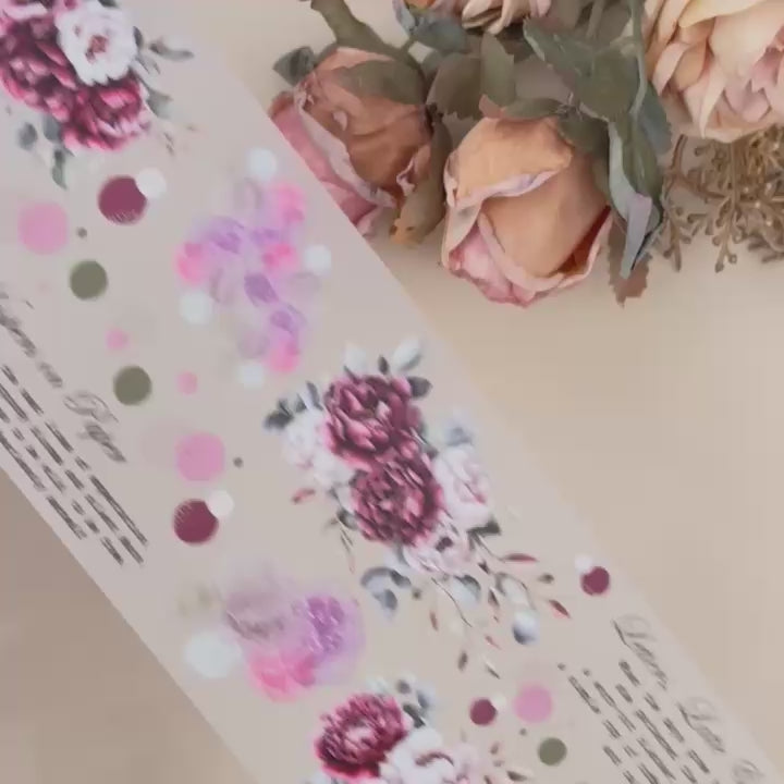 SCS - Pink Poetry | Matt PET Tape