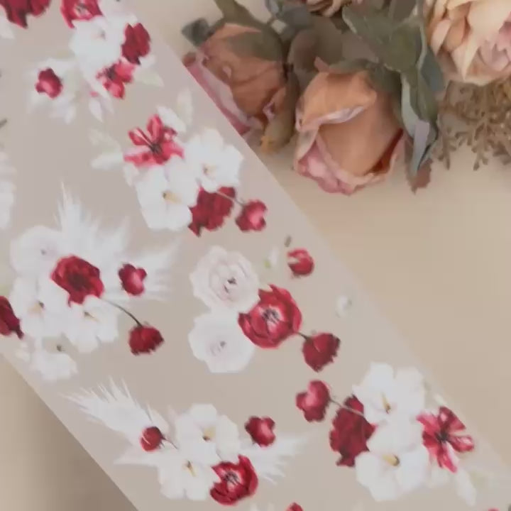SCS - Crimson Bloom | Matt PET Tape