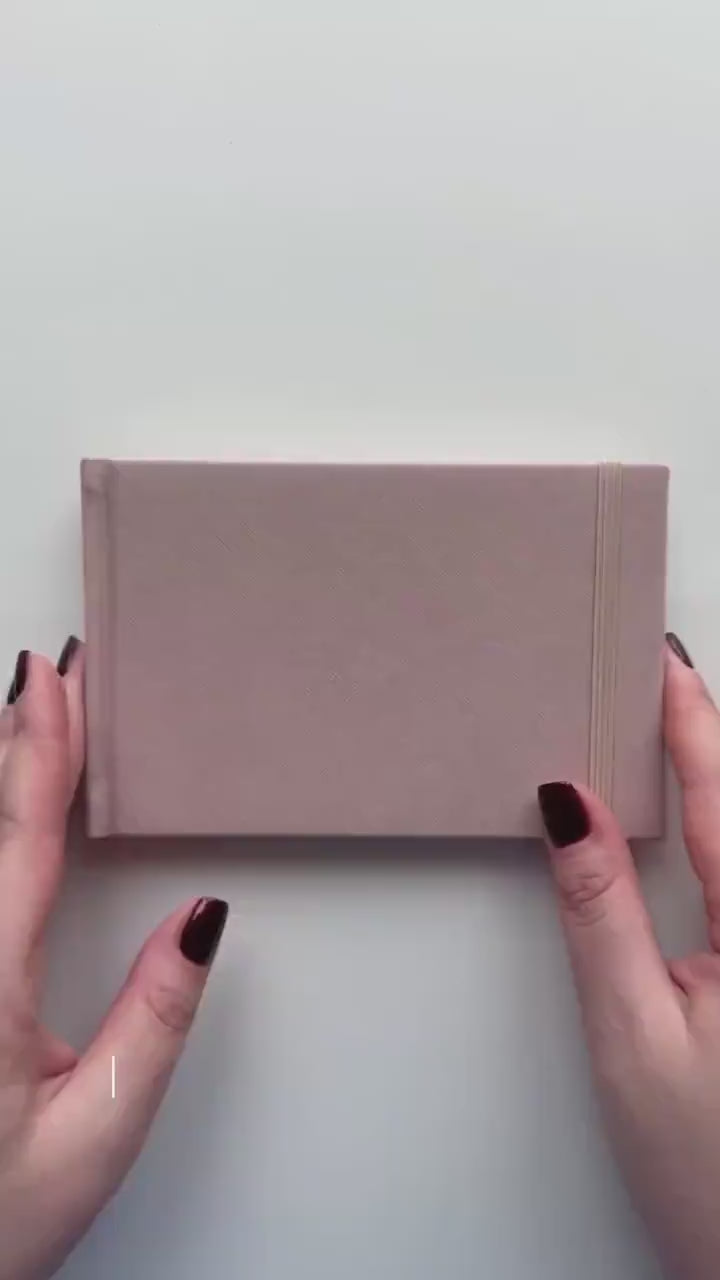 OW - Watercolor Art 148x90mm Pink | Journal