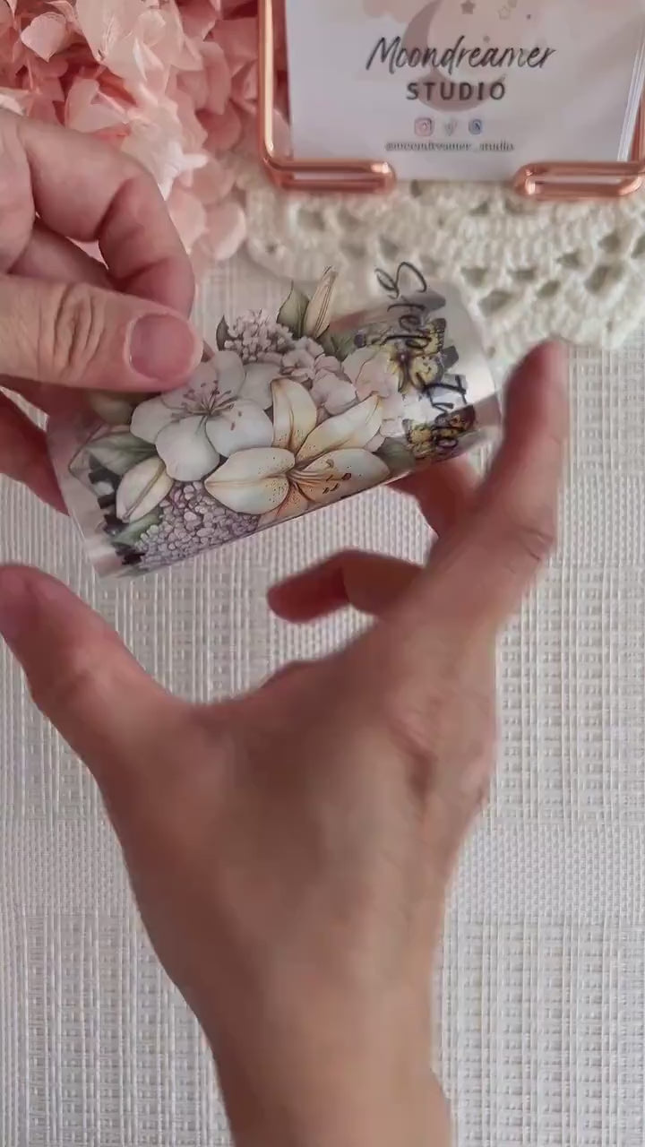 M - Lilies & Tulips | PET Tape