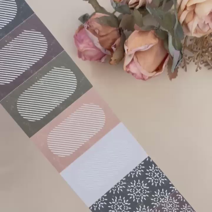 SCS - Neutral Motifs | Paper Stickers