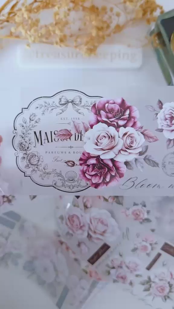 TK - Floral Affair | Matt PET Tape