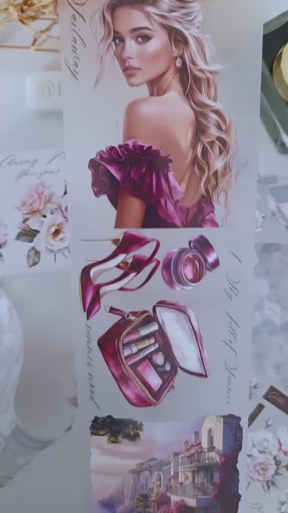 TK - Floral Glam Diaries | Matt PET Tape