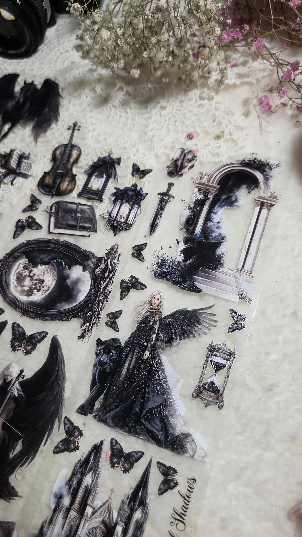Lana's Scrap Shop - Requiem of Shadows | PET Tape