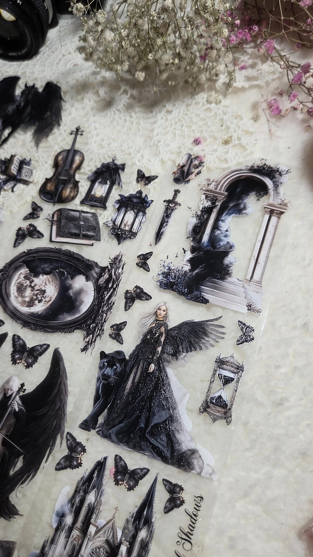 Lana's Scrap Shop - Requiem of Shadows | PET Tape