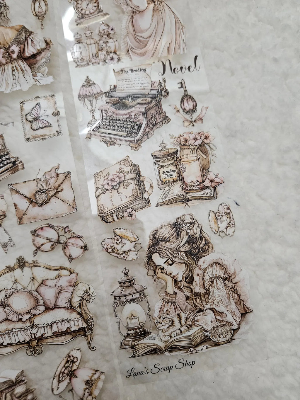 Lana's Scrap Shop - Bookish Romance | PET Tape