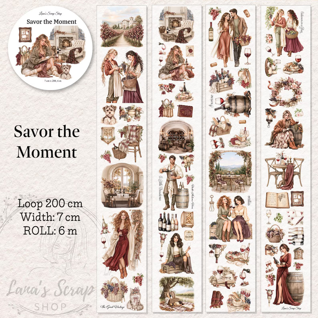 Lana's Scrap Shop - Savor the Moment | PET Tape