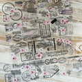 Sindhura’s Crafts Studio - Pink&Silver Voyage | Matt PET Tape