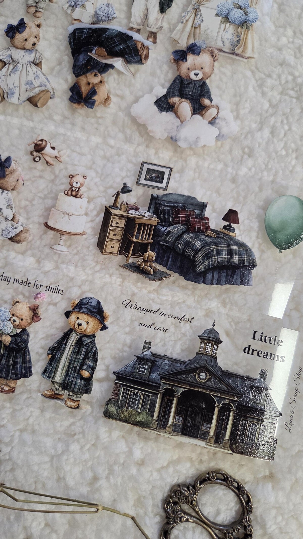 Lana's Scrap Shop - Once Upon a Teddy Day | PET Tape
